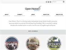 Tablet Screenshot of openheaven.org