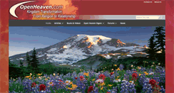 Desktop Screenshot of openheaven.com