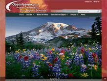 Tablet Screenshot of openheaven.com